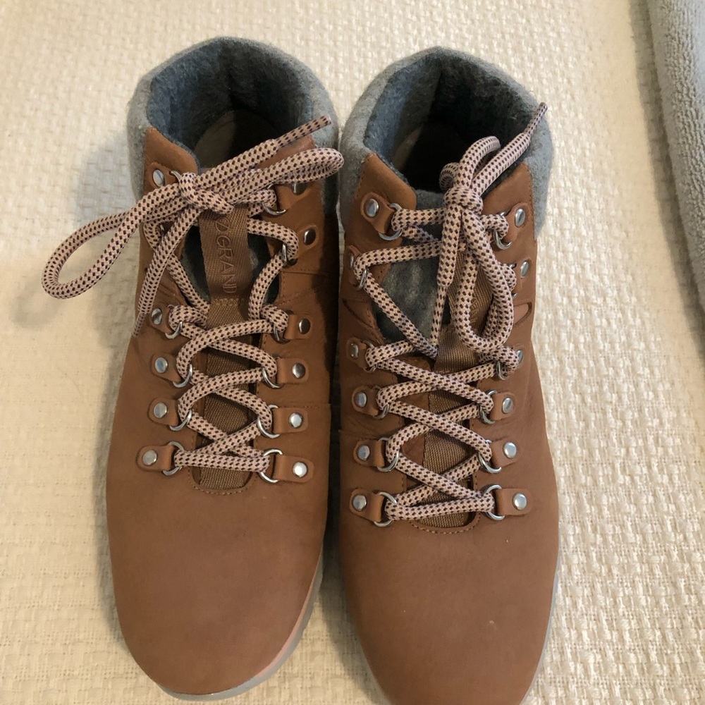 Cole Haan Brown Ankle Boots